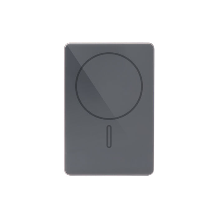 Внешний аккумулятор Оникс PD (Onyx PD) 5000mAh с функцией беспроводной зарядки 15W, серый